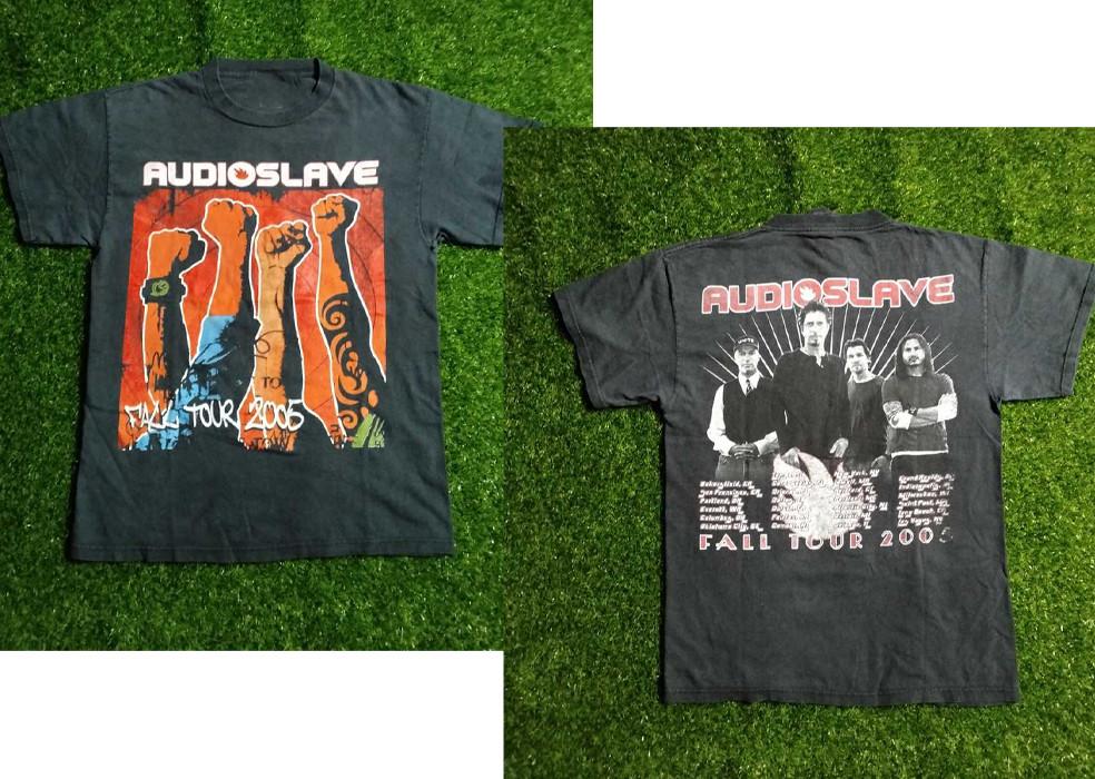 2 Seiten Audioslave Tour 2005 Schwarz Unisex S-5XL Shirt HD432
