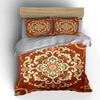 Floral Pattern Three-Piece Set for Decor Soft Comfortable Duvet Cover Bedding Set Included 1*Duvet Cover & 2*Pillowcases gift