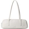 Borsa Sottobraccio Minimalista Stampata Elegante per Pendolari Borsa a Spalla da Donna Bianco Lunare 4F3638G-4LX