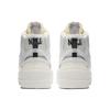 Sacai X Nike Blazer Mid White Grey Unisex Sneakers Wolf-Grey BV0072-100