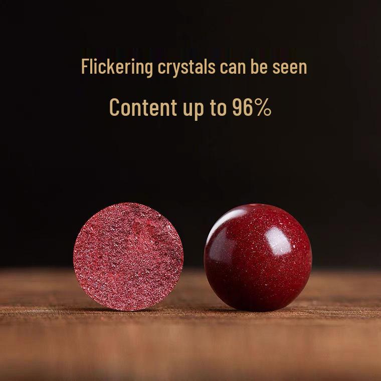 Minsheng Zinnober Kleine Rote Bohnen Ohrringe - Festliches Nischendesign für Weihnachten & Neujahr