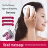 Waterproof Electric Scalp Massager with Red Light Therapy for Relaxation