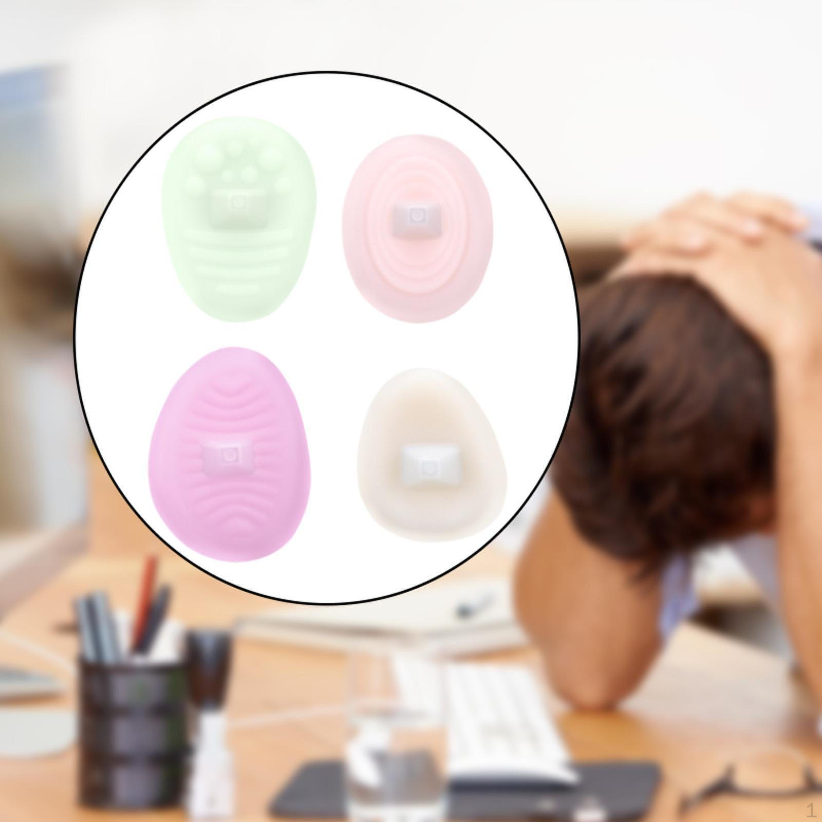 

4 упаковки силиконовых колец-фиджет, забавная игрушка для всех возрастов Jelly color