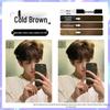 Men's Milk Tea Gray No-Bleach Hair Dye Cream