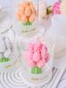 3D Tulip Bouquet Aroma Candle Silicone Mold DIY Mother's Day Gift Flower Ornaments Concrete Molds Handmade Soap Mould Home Decor