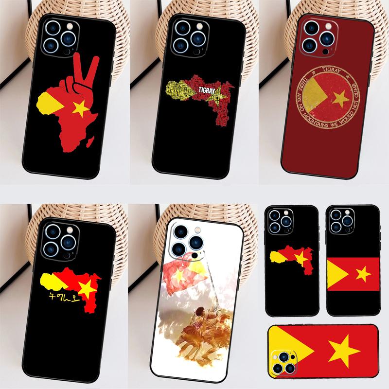 Tigray Flag Case For Samsung Galaxy A53 A13 A23 A33 A17 A06 A16 A56 A36 A54 A34 A14 A52 A32 A15 A35 A55