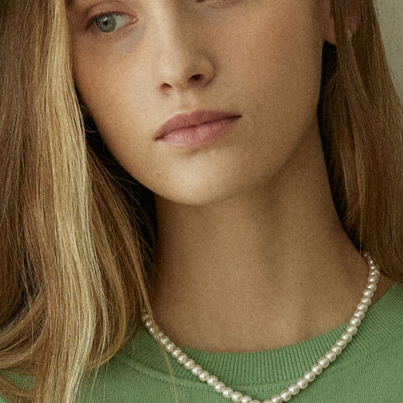 ourhope Daisy Pearl Necklace - Gold