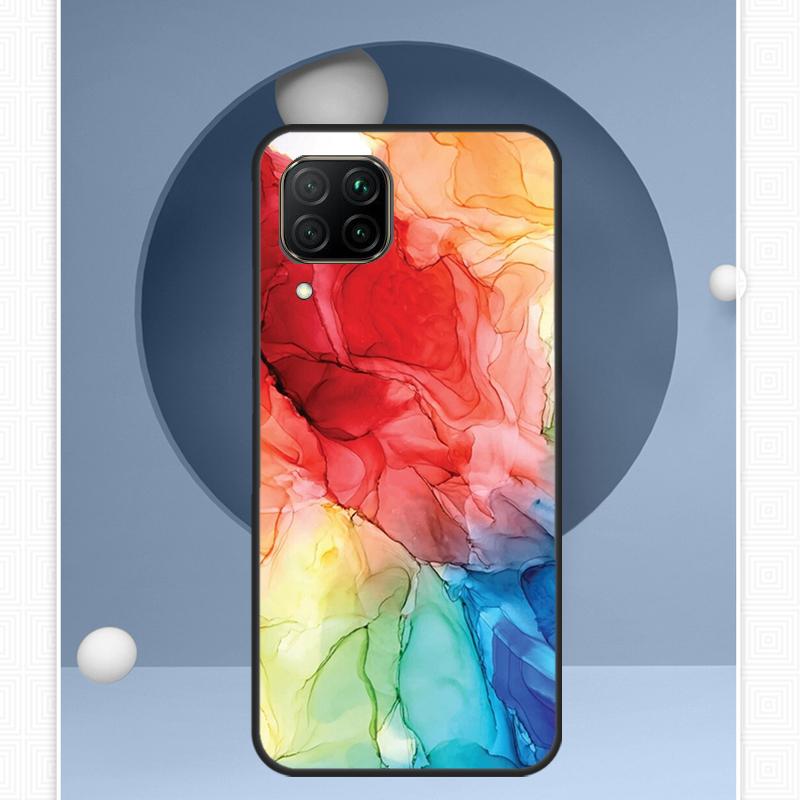 Beachy Pastel Abstract Painting For Huawei P30 P60 Pro P20 P40 Lite Nova 9 10 SE 12s 12i 11i 8i Y91 Y60 Y70 Y72 Y90 Y61 Case
