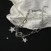 Copper Star Cold Wind Hip-hop Trend Pentagram Sweet Temperament Simple Jewelry