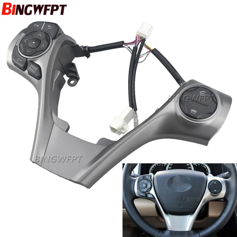 Multifunction Steering Wheel Control Switch For Toyota Camry 2.0S 12-15 ASV50 15-17 AVALON GSX40 2012-2018 VENZA AGV1 2013-2015