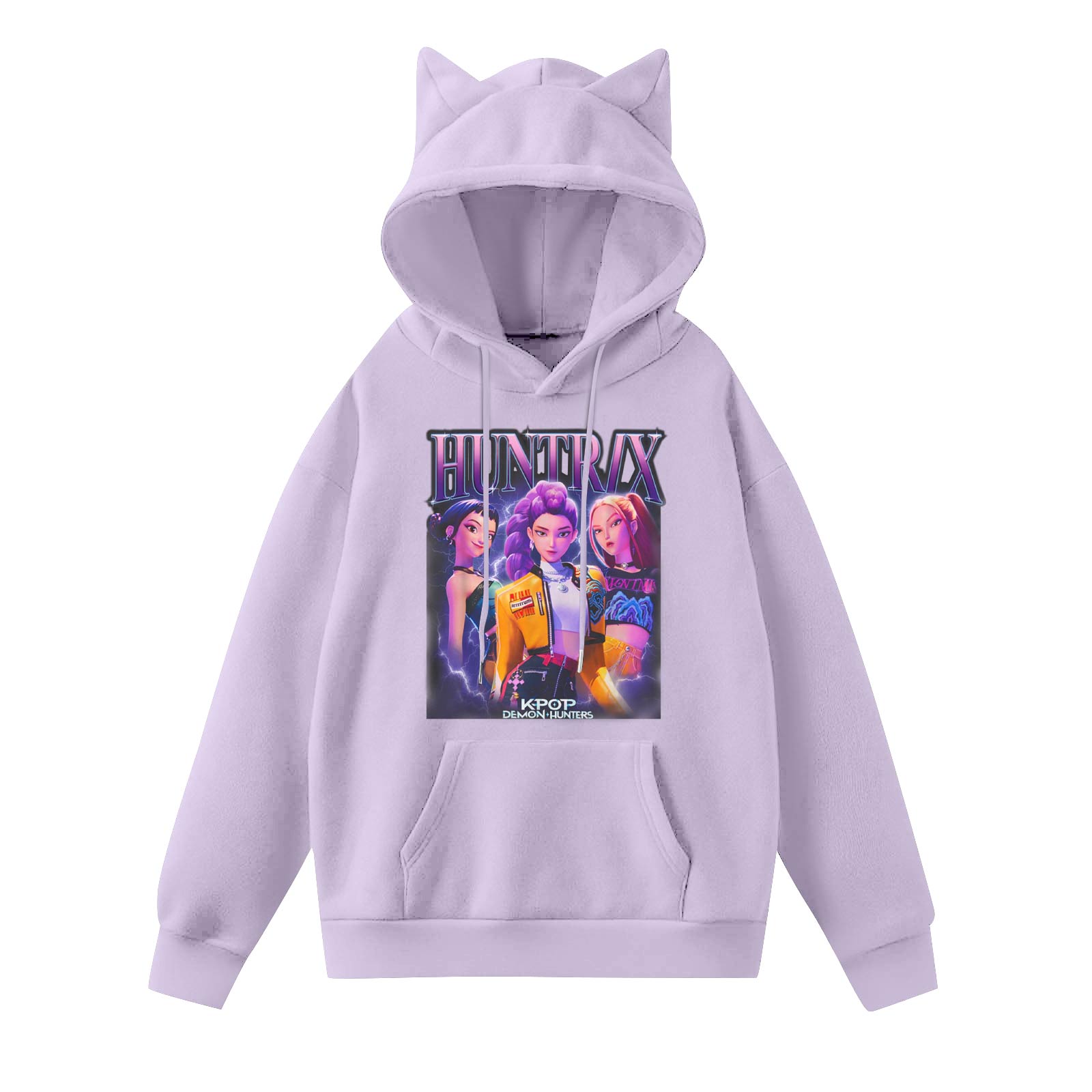 

Женская мода повседневная толстовка с капюшоном с длинным рукавом и круглым вырезом с карманами XL фиолетовый