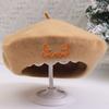 Lightweight Pumpkin Face Cap Embroidered Embroidered Painter Hat  Autumn Winter Dress