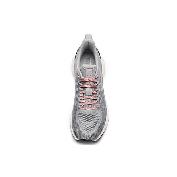 Anta Cushioning Abrasion Resistant Coverage Cushioning Abrasion Resistant Coverage Low top Running Shoes Men's Gray 11915588-3