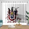 Blackout Curtains Anime Naruto with Grommet 3D Printed Blackout Curtain for Kids Adults Bedroom Living Room Home Decor