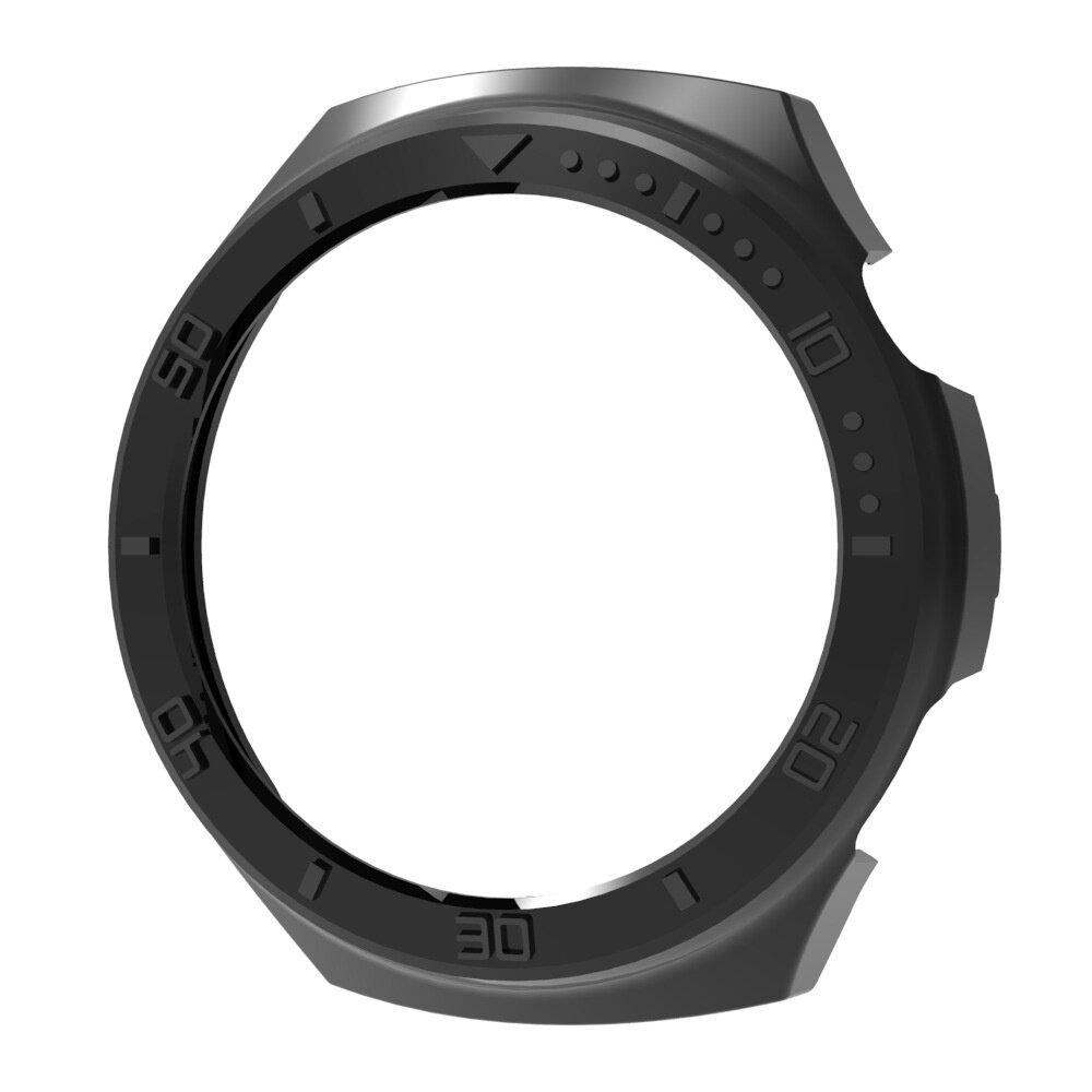 PC Hollow Case For Huawei Watch4 Pro / Huawei Watch 4 Graduated Numbers Protection Cover Watch Accessories