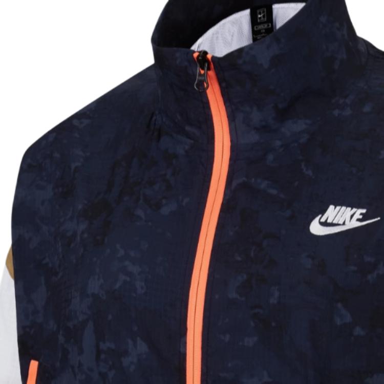 Nike Stand Collar Loose Tennis Zip Jacket Women jackets Black DA4164-451