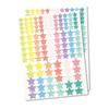 Gommettes - CTOP - Etoiles pastel - 246 pièces - Mixte