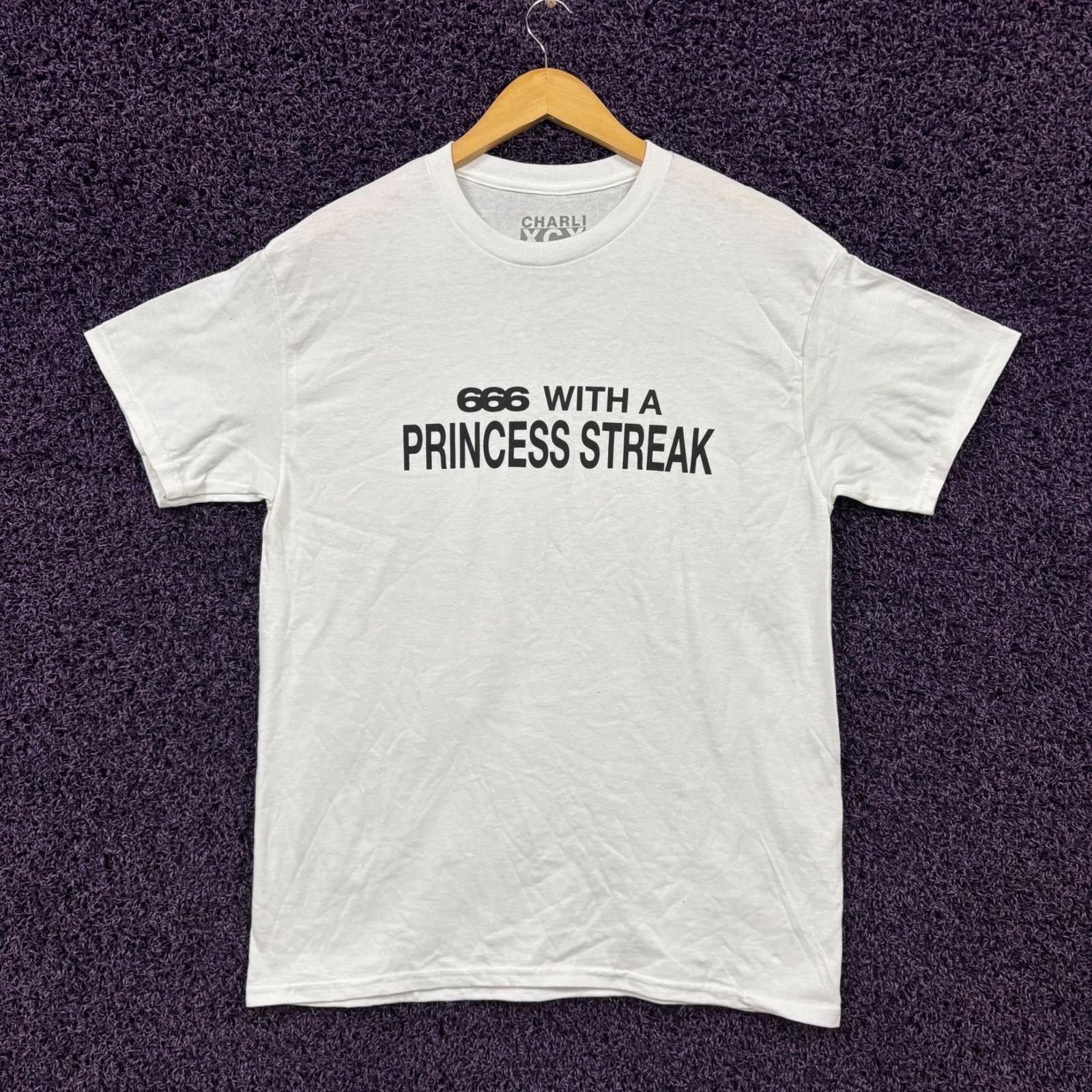 CharliXCX 360 Lyric brat Album Electric Dance Club T-Shirt L S