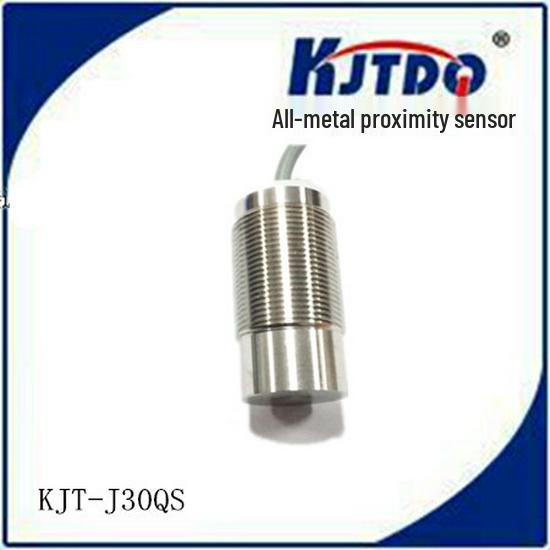 KJTDQ M30 All-Metal Proximity Sensor, 3-Wire NPN, Normally Open, 24V, Shockproof, PNP-Compatible