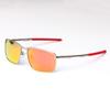 Sports-style metal polarized sunglasses, retro and trendy, suitable for men and women, ideal for cycling, outdoor activities, and travel4106