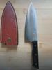 Hackmesser 3-lagig BG42 Luftfahrt-Spezialstahl Kochmesser Hackbeil Tranchieren Handgefertigt Küchenmesser mit Hülle Fleisch- und Geflügelwerkzeuge