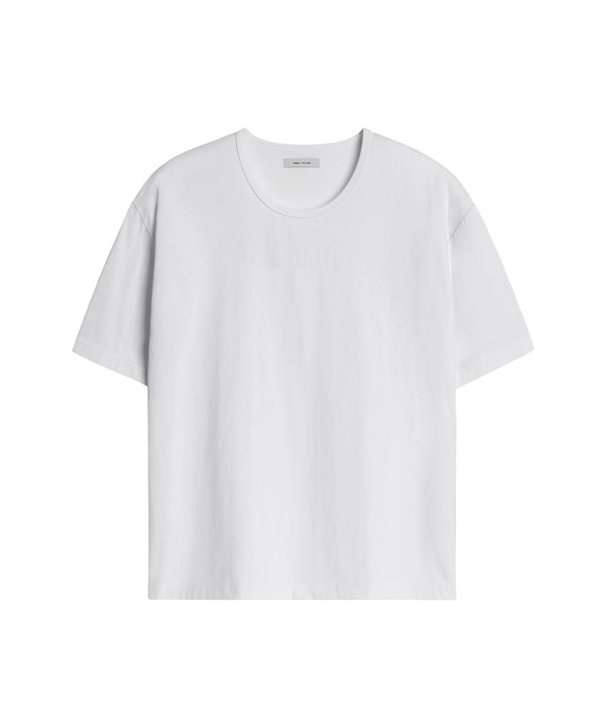 UNIONSTUDIO ( 2 Pack ) Logo U-Neck Crop Short Sleeve T-Shirt ( 3 Colors )