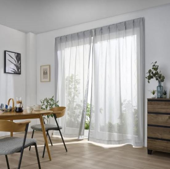 

Sekisui Masa Кружевные шторы Набор кружев Тепловой удар Жара Легко 9 Sekisui Нано-покрытие Охлаждение Теплоотражающий (Волнообразный узор, 2) - Теплозащитные шторы,