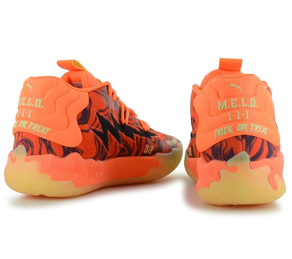 Puma MB.03 Halloween - LaMelo Ball - Men's Sneakers Basketball Shoes Orange 311176-01 ORIGINAL