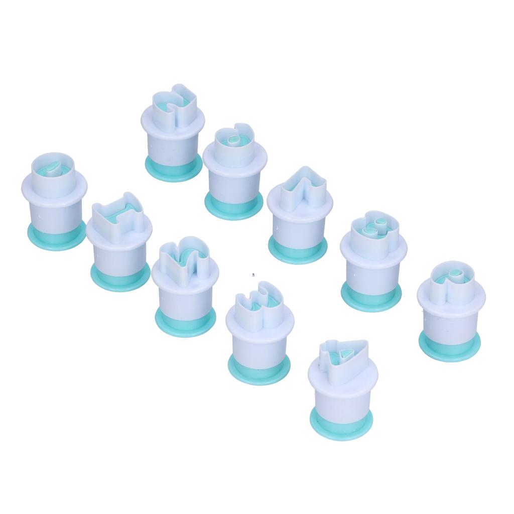 Spring Biscuits Mold DIY Cake Cookies Chocolate Embossing Decorating Mold for Kitchen UseNumbers