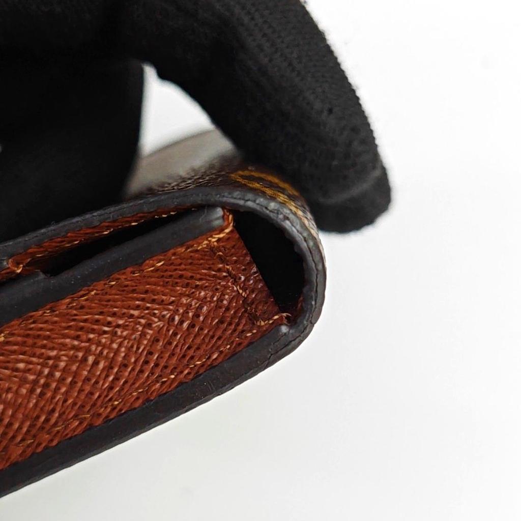 [Pre-Owned] Louis Vuitton Envelope Business Card Holder 'Brown Monogram Canvas' - Very Good #1U27UG5