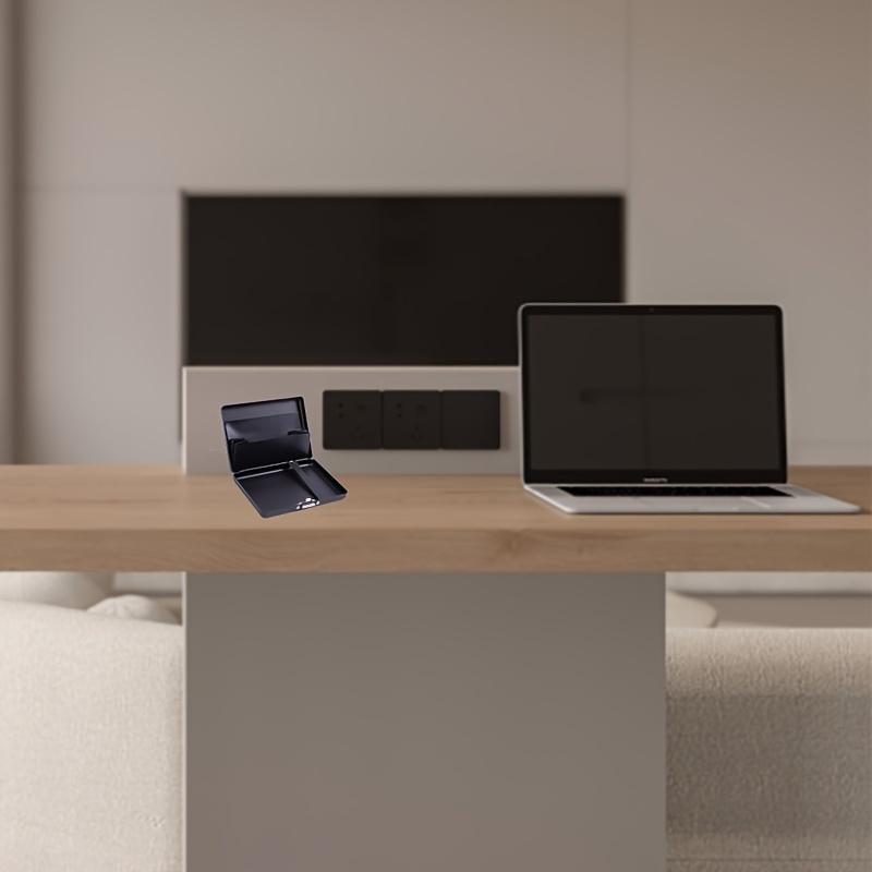 Snap-on Credit Card Case with Ritual Sense Premium PU Leather Wallet Organizer for Daily Use