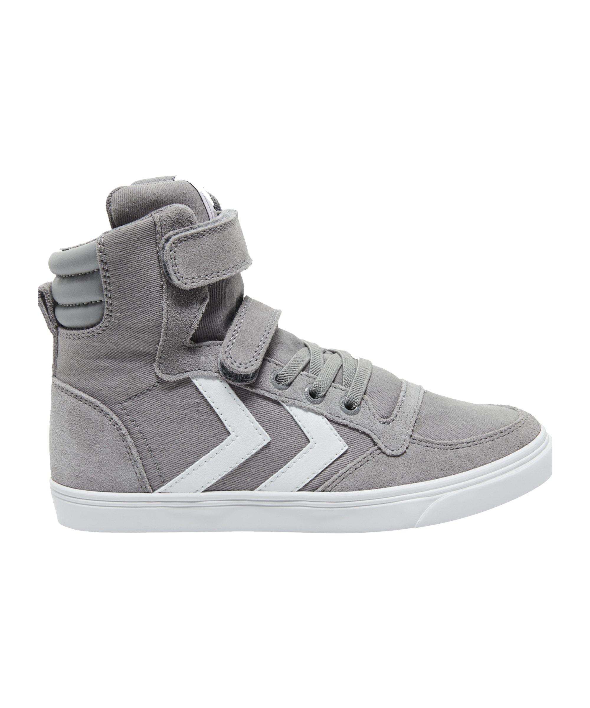 Hummel Unisex Grau Kinderschuhe Slimmer Stadil High - Bild 3