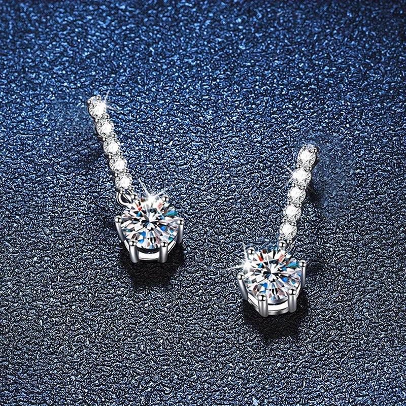 1 Pair of  Geometric Earrings, Stylish, Elegant, Light Luxury Style Accessories, Round Design Earrings