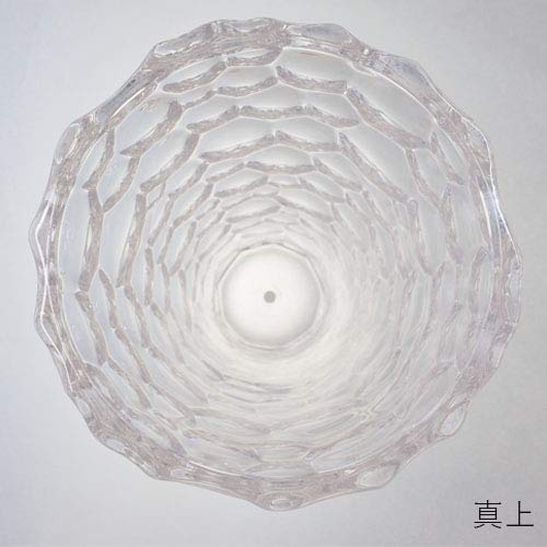 FOYER Unbreakable Vase, Polycarbonate, Stylish, 30 cm Tall, 15.5 cm Wide, Large, Product Number 2300071