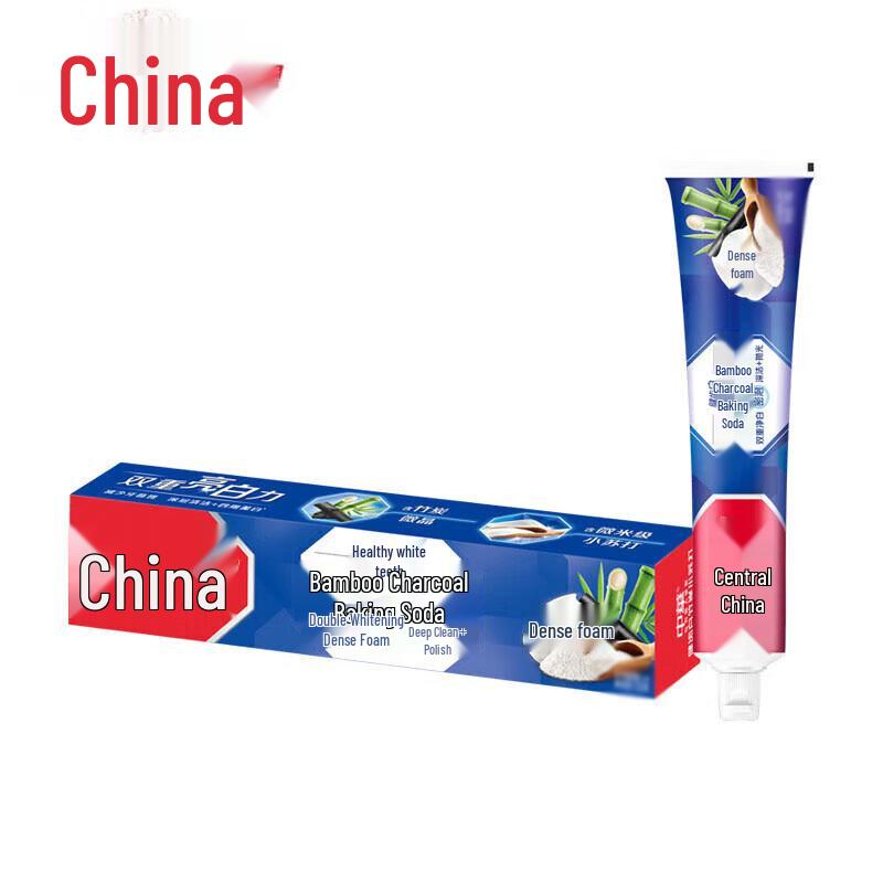 

Zhonghua Mint Bamboo Charcoal Baking Soda Toothpaste