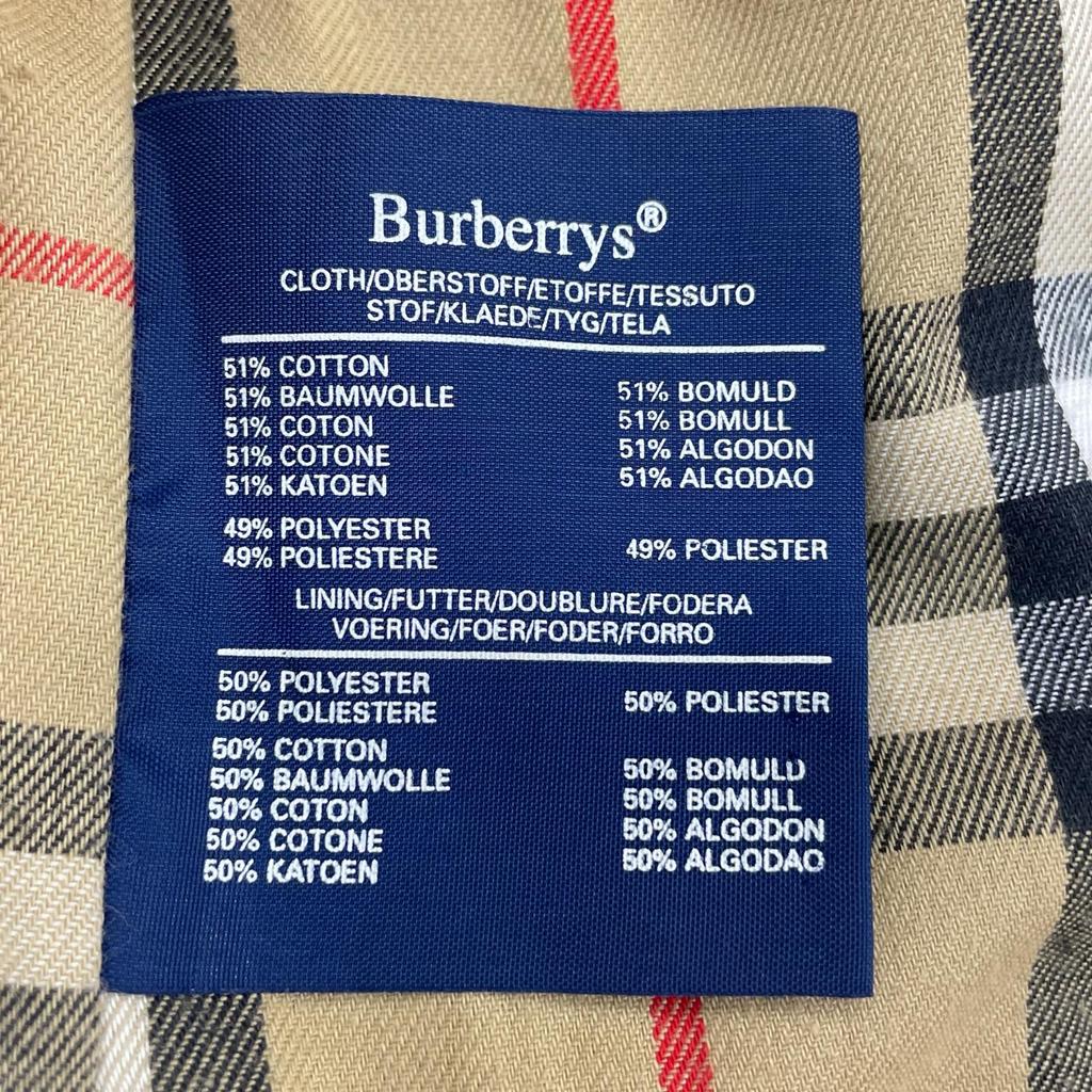 Burberry Coat Beige Men's