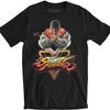 American Classics Men's Street Fighter SFV Key Slim Fit T-Shirt XXXX-Large Black