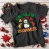 Boys and Girls Snowman Christmas T-Shirt Tee for Kids #MC