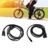 Elektrische Fahrrad-Anschlusskabel 4,9 FT wasserdicht Controller zum Display Drosselklappen-Scheinwerfer-Anschluss