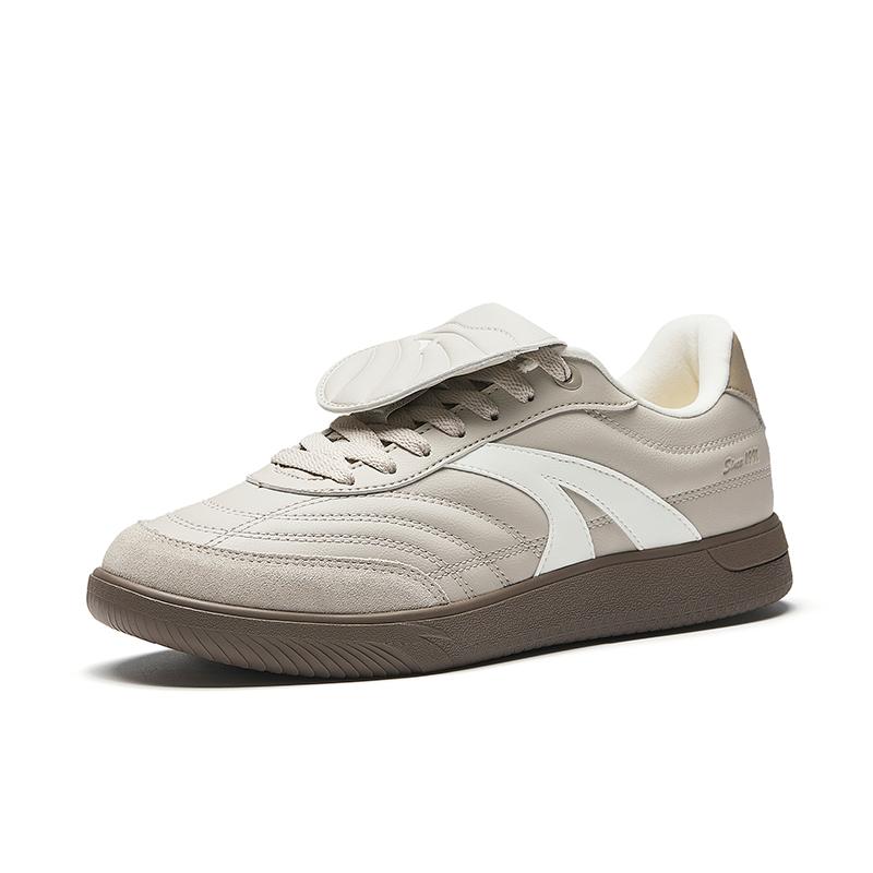Anta Slip Resistant Cushioning Abrasion Resistant Lightweight Low top Skateboard Shoes Men's Gray 912548009-4