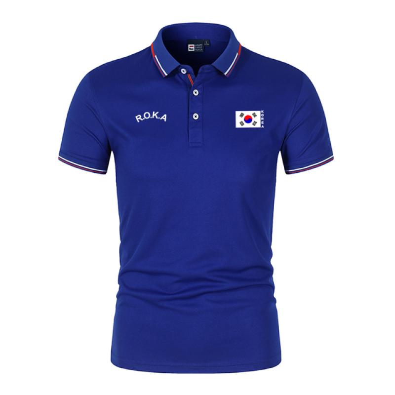 Summer R.O.K.A Outdoor Leisure POLO Shirt Outdoor Sports Work Casual Short Sleeves Breathable and Comfortable POLO