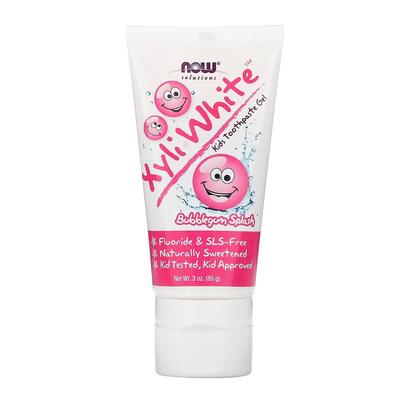 Řešení, XyliWhite, Dětská zubní pasta (Typ gelu), Bubble Gum Splash, 3 oz (85 g)