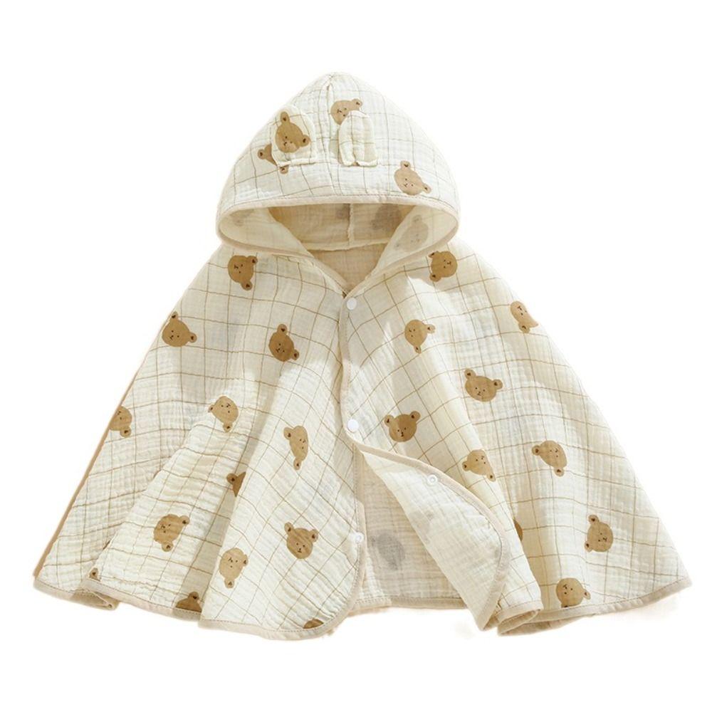 Cotton Sunscreen Cloak Children's UV Protection Cloak Fashion Sunscreen Shawl  Outdoor
