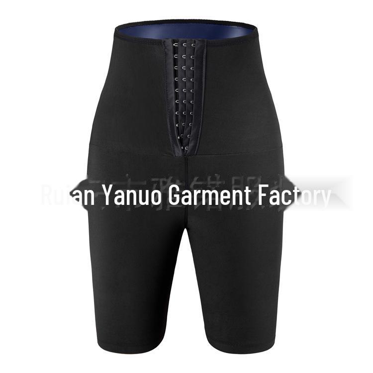 

Женские спортивные штаны-сауна с высокой талией на пуговицах для фитнеса и йоги L/XL