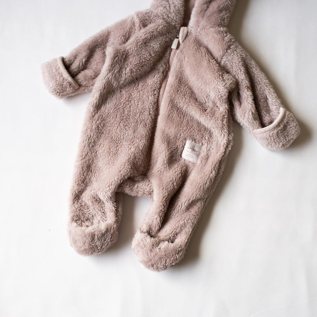 Costume Animal en Peluche Bébé Jaune Beige 80 [Mokumoff] 622-474190