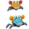 Interactive Electric Music Crab Toy With Obstacle Avoidance And Lights