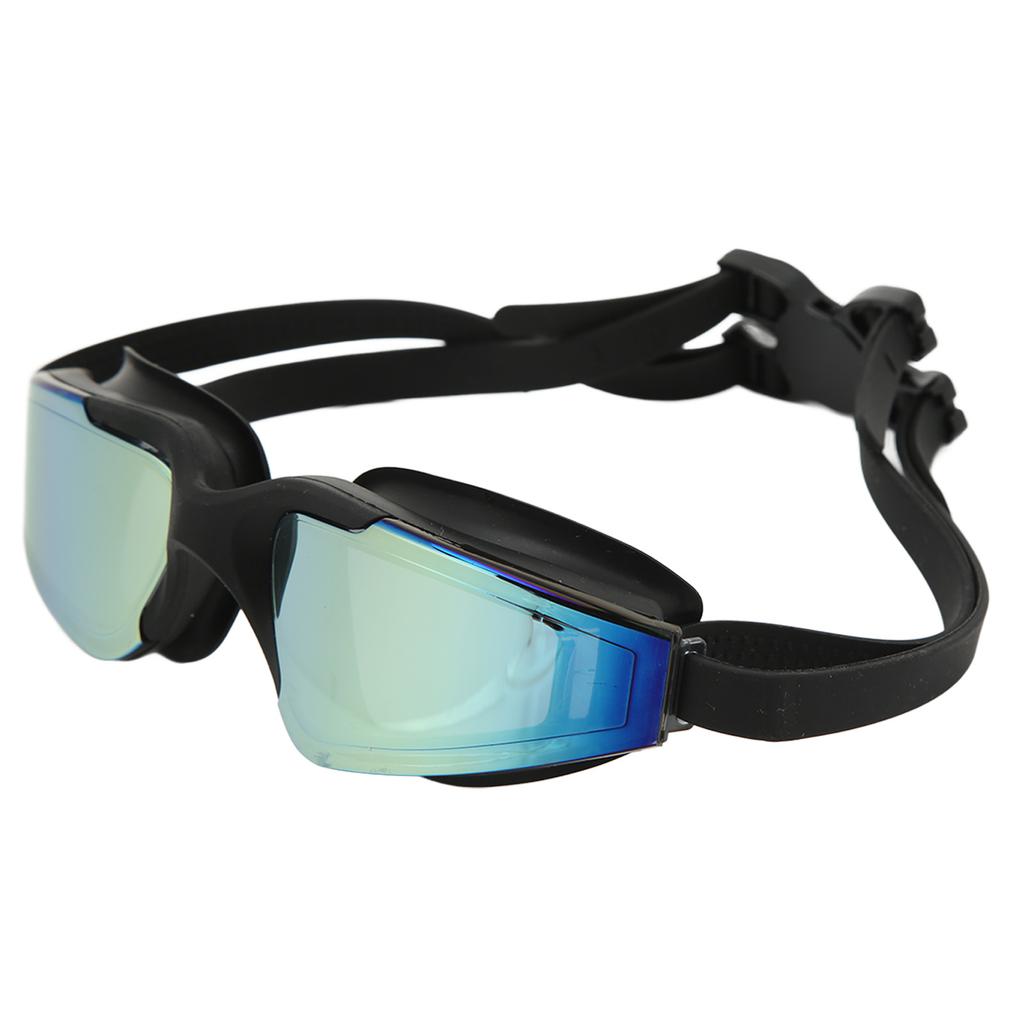 Swimming Goggles Fogproof HD Waterproof Silicone Wide View Swim Glasses for Adults Children