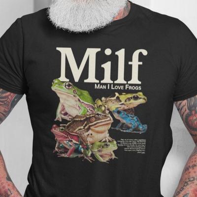 Man I Love Frogs T-Shirt, Meme Frog Shirt, Vintage Offensive Unisex Tee, Inappropriate Funny Gag Gift, Y2K Graphic Meme Tees, Men Gifts Tee
