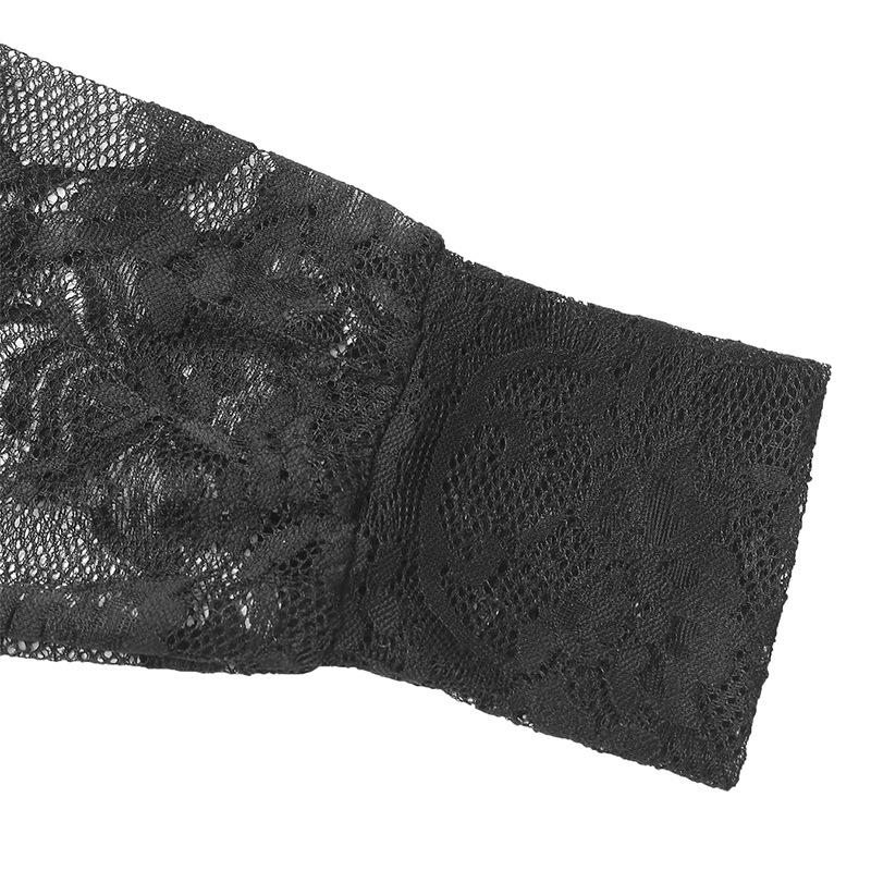 YYFS Damenmode Lässig Einfarbig Druck Frühling Herbst Langarm V-Ausschnitt Bodys