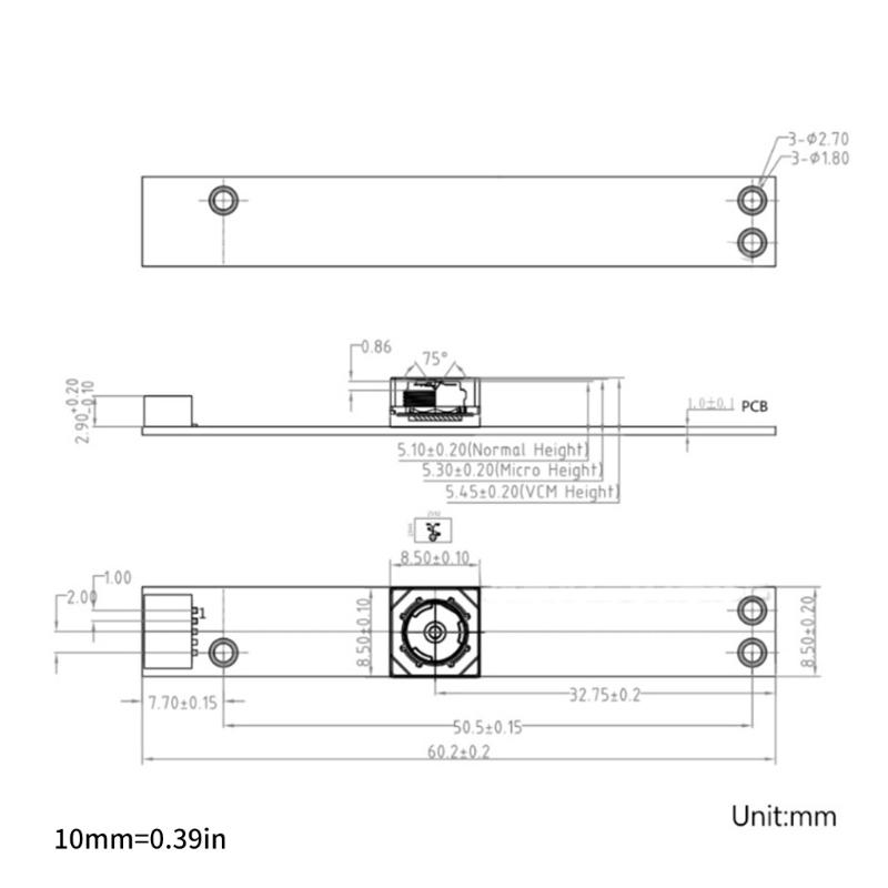Professional USB Camera Module with Auto Webcam Module 2592*1944 1080P 30FPS Video Capability